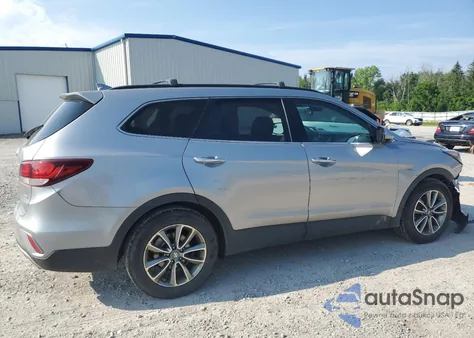 2017 Hyundai Santa Fe Se из США, поврежденный, VIN KM8SMDHF0HU231753